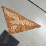 Original WWII German RARE Luftwaffe (Air Force) Africa Corps EM/NCO?S Tropical Breast Eagle