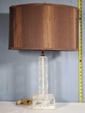 MCM Retro Vintage Lucite Table Lamp
