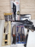 Lot of Hunting Knives & Hatchet