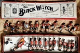 42nd Highlanders #11 Britains Pre War Black Watch Toy Soldiers Ex to NM OTC Box and Band