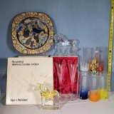 Mid-Century Art Glass with Rosenthal, czech Republic tumblers, Hoya Stems, Horses and More