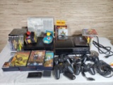 Collection of Sony Playstation 2 & 3 consoles & Games with Controllers