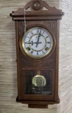 Oak Wall Hung Regulator Clock 