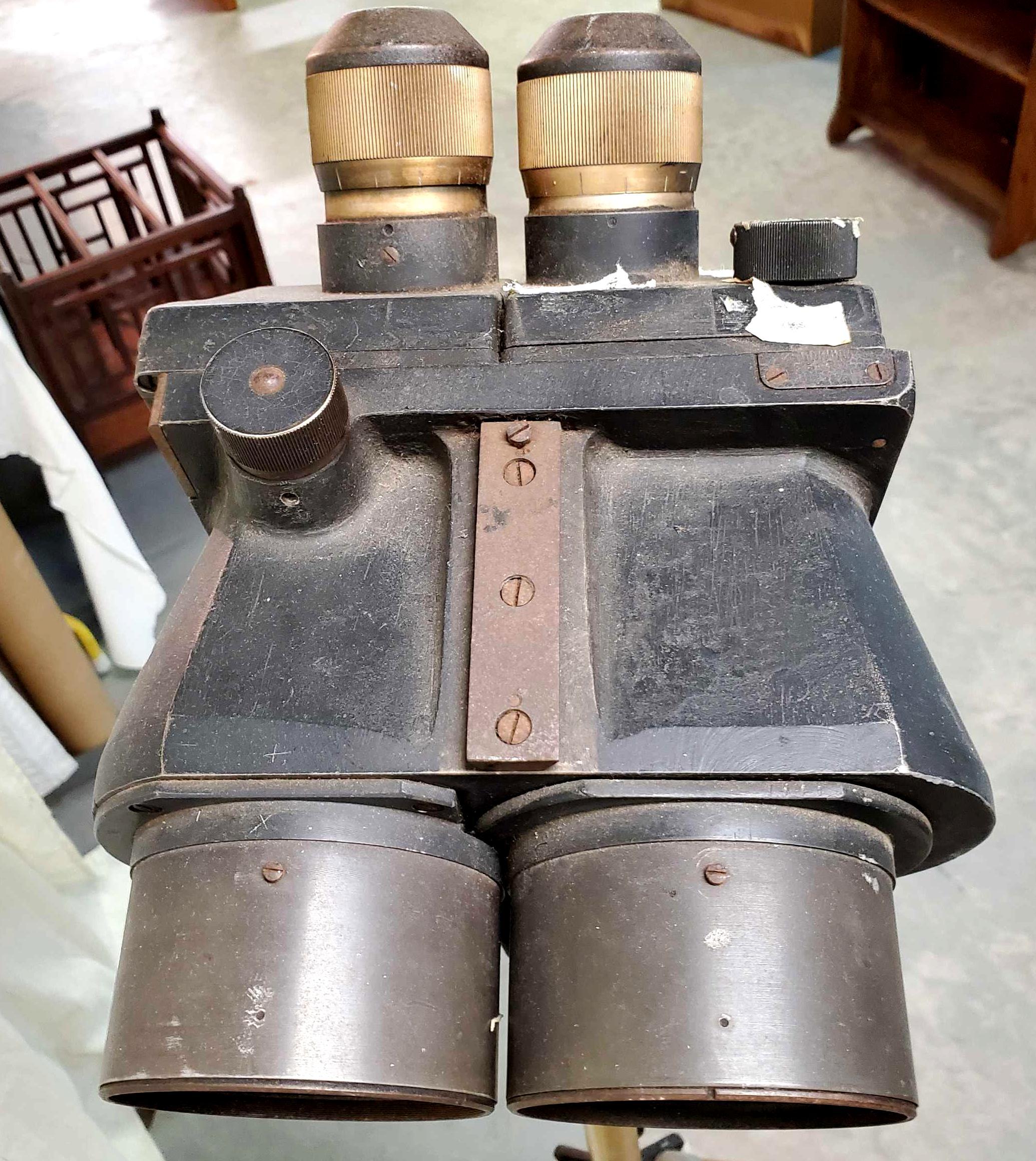 German WWII 10x80 Flak Binoculars with Proxibid