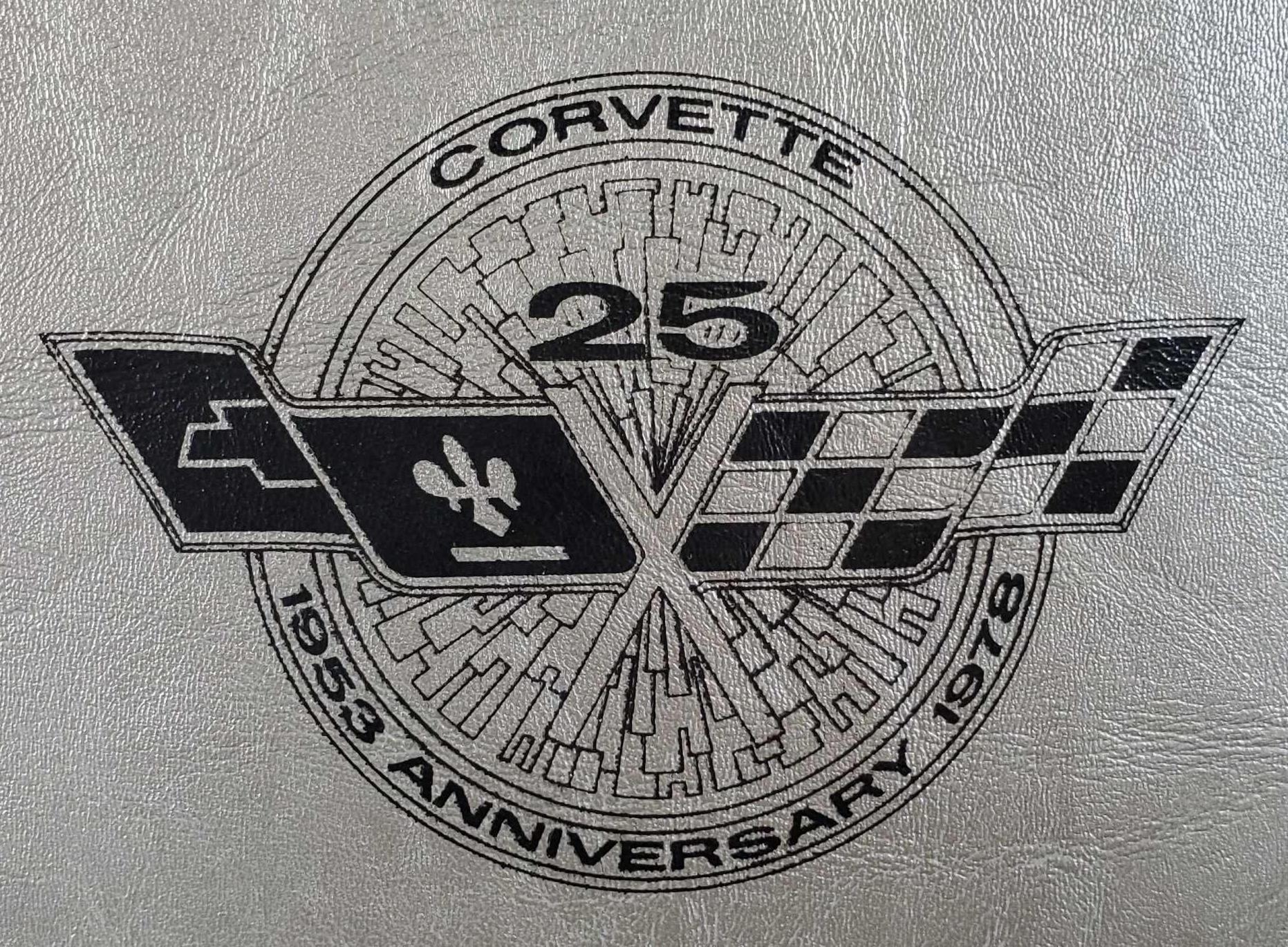 Rare 5 Pc. Set of 1978 25th Anniversary Corvette | Proxibid