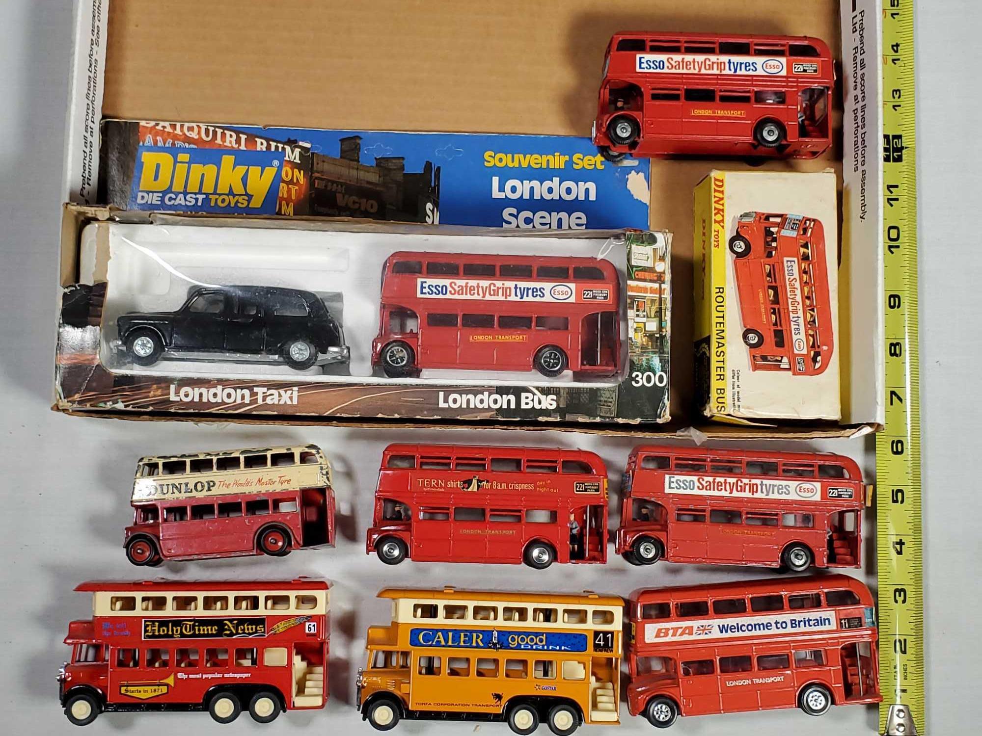 8 Dinky Toys and Other Diecast London Transport | Proxibid