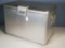 Mint C.H. Higgins Aluminum Body Portable Regrigerator/ Ice Chest with Original Paper Inset and Use