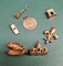 Lot Of Seven 14K Yellow Gold Charms
