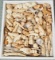 Tray of Finely Carved Bone Small Animal Figures
