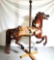 O'Day & Son Native American Style Wooden Carousel Horse - Fairground horse - Merry-go-round Horse.