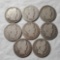 8 Rare Barber Half Dollars with Original Mintage between 600,000 and 950,000