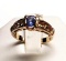 14K Yellow Gold Tanzinite Ring