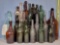 22 Antique Gin, Wine, Whisky and Spirits Bottles
