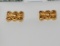 22k Gold Stud Earrings