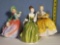 3 Royal Doulton Elegant Lady Figurines