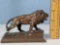 1930s Bronze MGM Metro Goldwyn-Maher Lion Paperweight/ Desk Sculpture