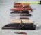 Lot Of 8 Hunting And Sheath Knives & J M Opinel No. 2 Mini Folding Knife