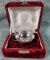 Sterling Silver Elephant Handled Small Pitcher in Velvet Presentation Box