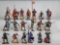 19 Medieval Metal Miniatures and Roman Toy Soldiers