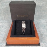 Used Baume & Mercier Hampton Geneve Stainless & Diamonds Authentic Ladies 65564