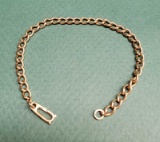 10K Yellow Gold Bracelet Good For Charms