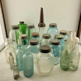 Lot Of Collectible Bottles & Jars
