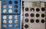 66 US Dollar Coins - 28 Eisenhower Ike, UNC 14 Susan B Anthony and 14 Sacagawea