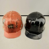 2 - Used At Consol Mine MSA Comfo-Cap Coal Miners Protective Helmet, Model ANSI Z89.1, 1969 Class A