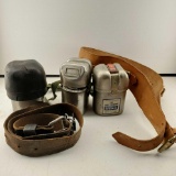 3 - W65 Carbon Monoxide Respirator Self Rescuer Made By MSA & 2 Belts