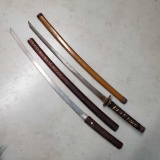 2 Vintage Samurai Swords