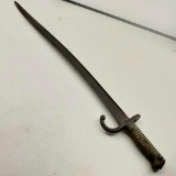 French Model 1866 Yataghan Style Bayonet