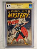 4.5 Graded Journey into Mystery #89 Marvel Comics with The Mighty Thor, 2/63 signed by Stan Lee on
