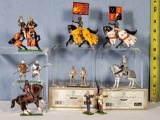 Britains 54mm Knights of Agincourt and Other Medieval Miniatures