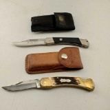 2 Collectible Folding Knives Puma & Scharde