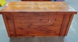 Vintage Solid Cedar Hope Chest/ Trunk