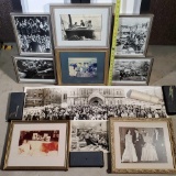 Framed Kennedy Photos and Related Era B&Ws