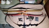 Astro Stinger Compound Bow in Case and 3 other Archery Bows