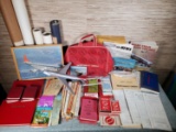 Large Lot of Vintage Northwest Orient Airline Memoribilia From Former Pilot