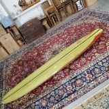 Koval / Koral / Coral / Coval Longboard Surfboard # 0020 With Hawaiian Gunrack & Blocksurf Wrap Rax
