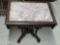 Aesthetic Movement Rectangular Marble Top Window Table