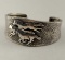 Robert Shakey Navajo Artist Sterling Silver Bracelet 