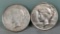 1934-D and 1925-S Rarer US Silver Peace Dollars -