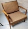 Danish Modern Mid Century Lounge Chair Ib Kofod-Larsen For Selig in Denmark, circa 1960s.