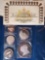 1971 .999 Silver Empire of Iran First Limited Issue 5 Pc Coin Set in Album with COA