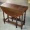 Round Walnut Gate Leg Table