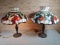 Pair of Stained Glass Shade Lamps