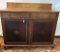Antique Oak Side Board with 2 Drawers or 2 Doors