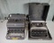 2 Vintage Typewriters