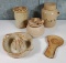 Collection of Kitchen Earthenware Pottery Items