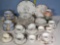 50+ pcs Bone Cina and Pocelain Teaware incl Shelley